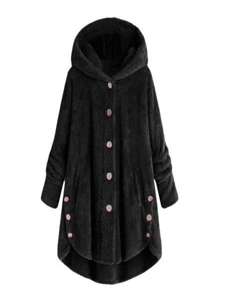 fashion women button coat fluffy tail hooded pullover loose sweater blouse plush solid color winter warm casual coat zer8716827, Black
fashion women button coat fluffy tail hooded pullover loose sweater blouse plush solid color winter warm casual coat zer8716827, Black