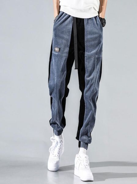fashion streetwear men jeans loose fit spliced casual corduroy cargo pants harem trousers japanese hip hop jogger pants8123904, Blue
fashion streetwear men jeans loose fit spliced casual corduroy cargo pants harem trousers japanese hip hop jogger pants8123904, Blue