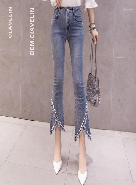 women039s jeans plus size flare for women beaded tassel high waist elastic slim denim pants ankle length femme trousers boyfrie5277400, Blue
women039s jeans plus size flare for women beaded tassel high waist elastic slim denim pants ankle length femme trousers boyfrie5277400, Blue