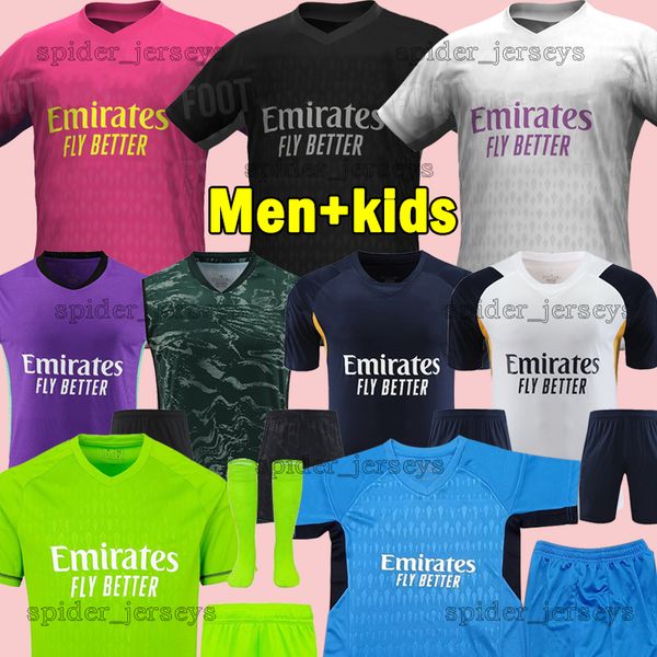 23 24 goalkeeper soccer jerseys courtois 2023 2024 arrizabalaga real madrids lunin football shirts training vest men uniforms kids kits soce, Black;yellow
23 24 goalkeeper soccer jerseys courtois 2023 2024 arrizabalaga real madrids lunin football shirts training vest men uniforms kids kits soce, Black;yellow