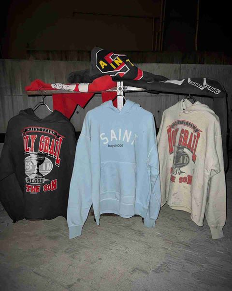men's hoodies sweatshirts saint michael embroidered letter sky blue vintage hoodie high street american casual couple plush sweater noq, Black
men's hoodies sweatshirts saint michael embroidered letter sky blue vintage hoodie high street american casual couple plush sweater noq, Black
