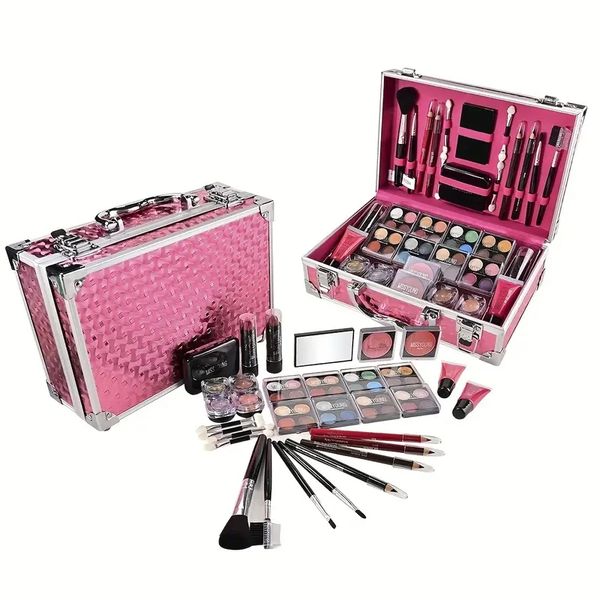 makeup gift box set, eyeshadow glitter powder concealer lip liner eyeliner pencil brushes lipsticks blushes cosmetics set
makeup gift box set, eyeshadow glitter powder concealer lip liner eyeliner pencil brushes lipsticks blushes cosmetics set