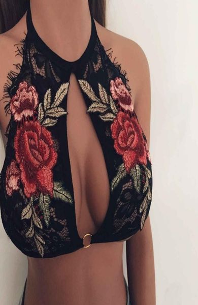 women crop lace embroidered floral hollow out bustier unpadded bra cropped feminino new2122084, Black;white
women crop lace embroidered floral hollow out bustier unpadded bra cropped feminino new2122084, Black;white