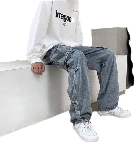 men039s jeans xilaiyu springautumn retro nine division menwomen straight tube loose fit students versatile wide leg hip hop c5211469, Blue
men039s jeans xilaiyu springautumn retro nine division menwomen straight tube loose fit students versatile wide leg hip hop c5211469, Blue