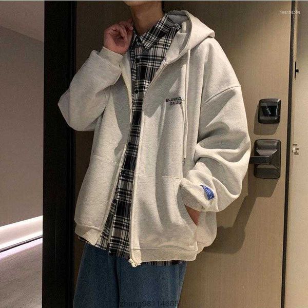 women's hoodies korean style women zip up hoodie streetwear autumn winter solid color loose long sleeve oversized jacket coat casual, Black
women's hoodies korean style women zip up hoodie streetwear autumn winter solid color loose long sleeve oversized jacket coat casual, Black