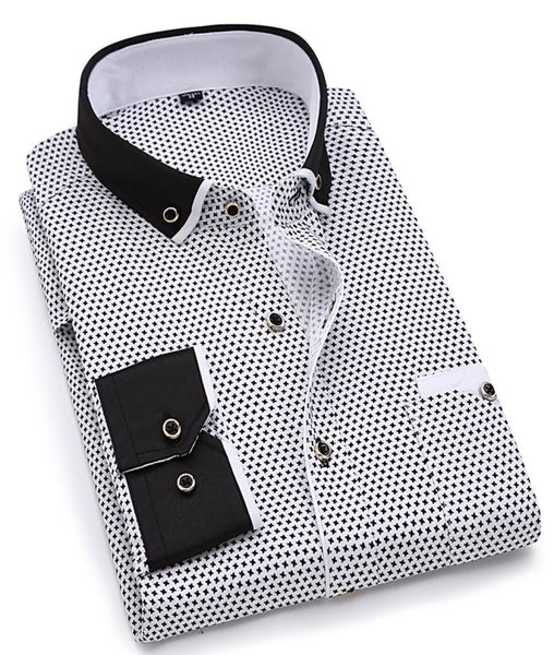 ebaihui men fashion casual long sleeved printed shirt slim fit male social business dress shirt brand men clothing soft comfortab6522369, White;black
ebaihui men fashion casual long sleeved printed shirt slim fit male social business dress shirt brand men clothing soft comfortab6522369, White;black