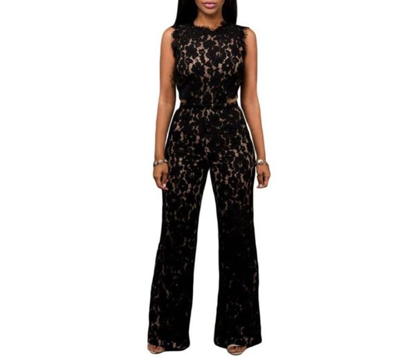 fgirl jumpsuit overalls black lace nude illusion back cutout jumpsuit rompers womens romper fg313758997783, Black;white
fgirl jumpsuit overalls black lace nude illusion back cutout jumpsuit rompers womens romper fg313758997783, Black;white