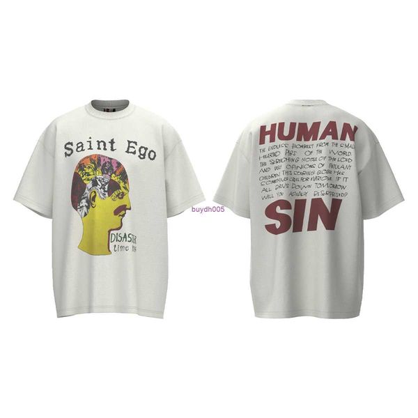 ale6 men's t-shirts saint michael fun brain letter printing old made cotton short sleeve american casual loose and women's t-shirt, White;black
ale6 men's t-shirts saint michael fun brain letter printing old made cotton short sleeve american casual loose and women's t-shirt, White;black