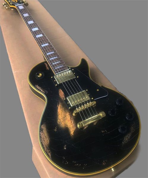 mcqueen - custom black electric guitar, classic, lab, old heavy, r9, custom service available458
mcqueen - custom black electric guitar, classic, lab, old heavy, r9, custom service available458