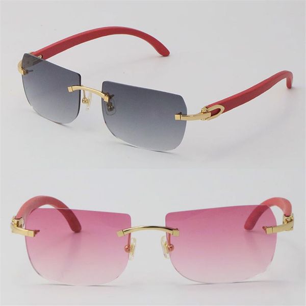 2022 new selling style red wooden sunglasses metal original blue wood rimless 18k gold c decoration male and female luxury glasses300j, White;black 
2022 new selling style red wooden sunglasses metal original blue wood rimless 18k gold c decoration male and female luxury glasses300j, White;black