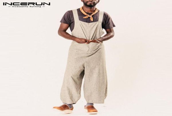 brand plain fashion men jumpsuit rompers stripe wide leg pants baggy dungarees overalls pants hombre overalls casual jumpsuits v198427930, Black
brand plain fashion men jumpsuit rompers stripe wide leg pants baggy dungarees overalls pants hombre overalls casual jumpsuits v198427930, Black