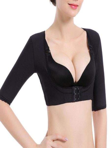 women upper arm shaper short sleeve slimmer posture corrector compression shaping bra stretch short sleeve arm shaping1406565, Black;white
women upper arm shaper short sleeve slimmer posture corrector compression shaping bra stretch short sleeve arm shaping1406565, Black;white