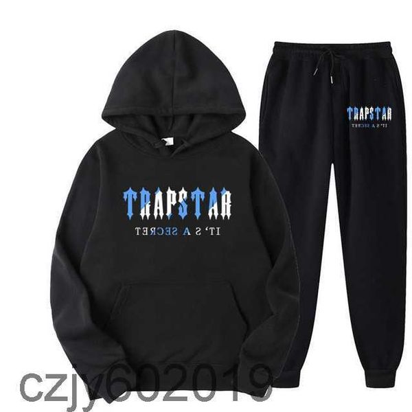 trapstar letter print men's pullover sweater two piece loose hoodie+pants set, Black
trapstar letter print men's pullover sweater two piece loose hoodie+pants set, Black