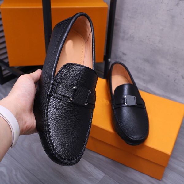 2023 men dress shoes genuine leather wedding party loafers mens prom fashion brand designer business handmade flats size 38-44, Black
2023 men dress shoes genuine leather wedding party loafers mens prom fashion brand designer business handmade flats size 38-44, Black