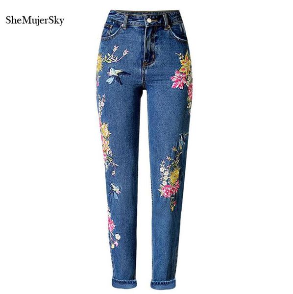 3d embroidery high waist jeans women 2017 fashion straight denim embroidered jeans woman pants239g3275774, Blue
3d embroidery high waist jeans women 2017 fashion straight denim embroidered jeans woman pants239g3275774, Blue