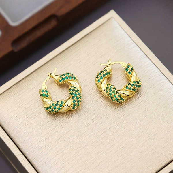 green full diamond earrings female gold unique earrings light luxury and niche design high-end earrings ear buckles and earrings, Golden
green full diamond earrings female gold unique earrings light luxury and niche design high-end earrings ear buckles and earrings, Golden