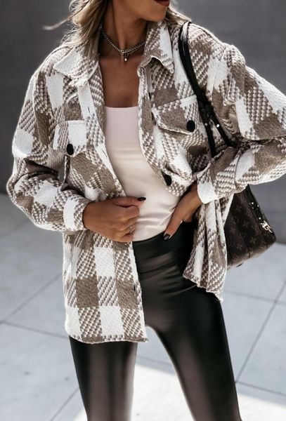 women039s jackets plaid jacket coat harajuku 2021 autumn winter longsleeved houndstooth printed woolen femme chaqueta mujer sh2753346, Black;brown
women039s jackets plaid jacket coat harajuku 2021 autumn winter longsleeved houndstooth printed woolen femme chaqueta mujer sh2753346, Black;brown
