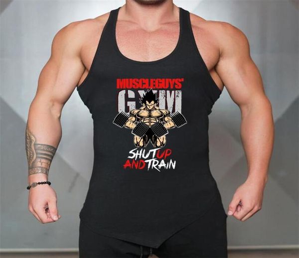 men039s tank brand gym fitness men clothing bodybuilding workout fashion musculation stringer singlets sleeveless shir9269285, White;black
men039s tank brand gym fitness men clothing bodybuilding workout fashion musculation stringer singlets sleeveless shir9269285, White;black