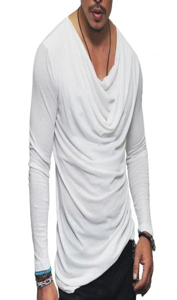 men039s tshirts t shirt men fashion fold design solid tshirt long sleeve hip hop streetwear slim fit tshirt 8037050, White;black
men039s tshirts t shirt men fashion fold design solid tshirt long sleeve hip hop streetwear slim fit tshirt 8037050, White;black