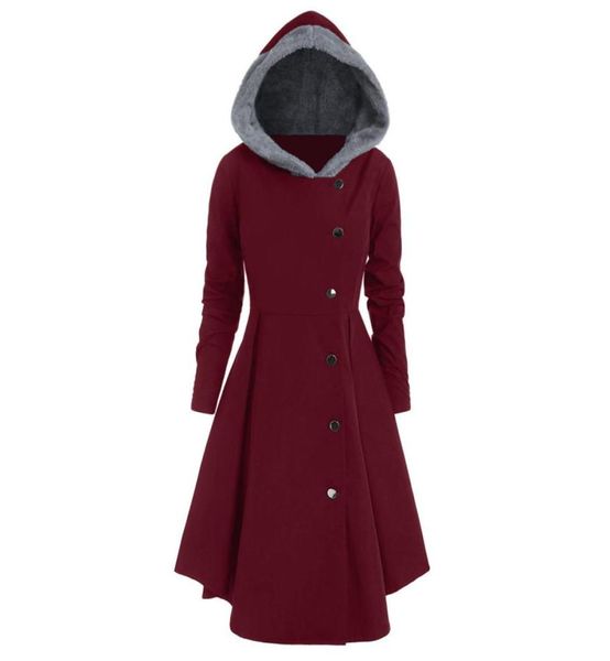 women plus size asymmetric fleece hooded single breasted long drap buttons coat overcoat loose outwear winter woman coat5886386, Black
women plus size asymmetric fleece hooded single breasted long drap buttons coat overcoat loose outwear winter woman coat5886386, Black