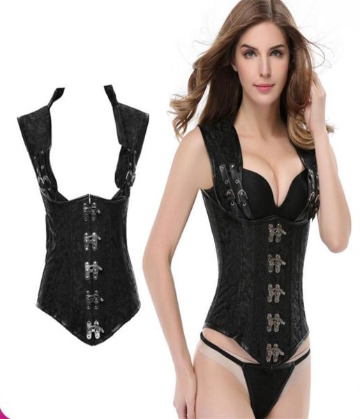 corsets steampunk women goth clothing steel bones overbust gothic retro korsefemme punk corset espartilho burlesque5936203, Black;white
corsets steampunk women goth clothing steel bones overbust gothic retro korsefemme punk corset espartilho burlesque5936203, Black;white