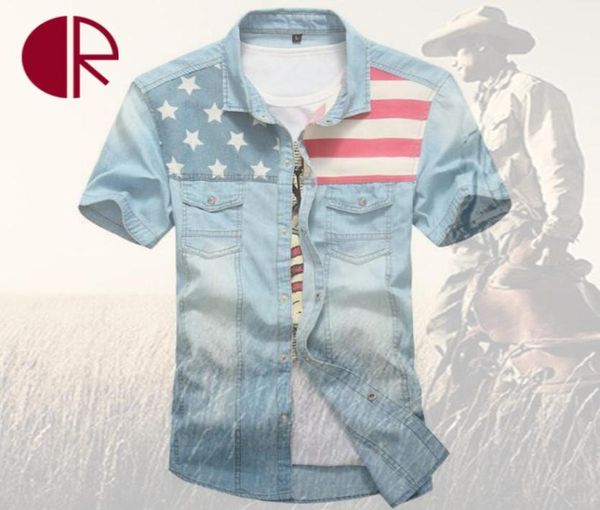 whole stylish mens denim shirt jean shirts flag print cotton short sleeve camisa social men jeans shirts cr6171033398, White;black
whole stylish mens denim shirt jean shirts flag print cotton short sleeve camisa social men jeans shirts cr6171033398, White;black