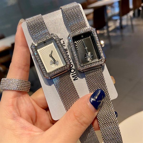 fashion brand beautiful watches women girl rectangle crystal style steel metal band quartz wrist watch cha 37239a, Slivery;brown
fashion brand beautiful watches women girl rectangle crystal style steel metal band quartz wrist watch cha 37239a, Slivery;brown