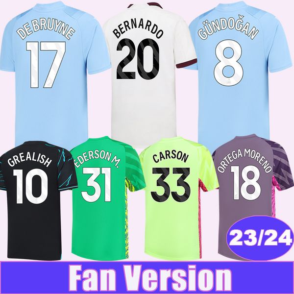 23 24 de bruyne haaland mens soccer jerseys ortega moreno carson bernardo foden grealish home away 3rd goalkeeper football shirt short unifo, Black;yellow
23 24 de bruyne haaland mens soccer jerseys ortega moreno carson bernardo foden grealish home away 3rd goalkeeper football shirt short unifo, Black;yellow