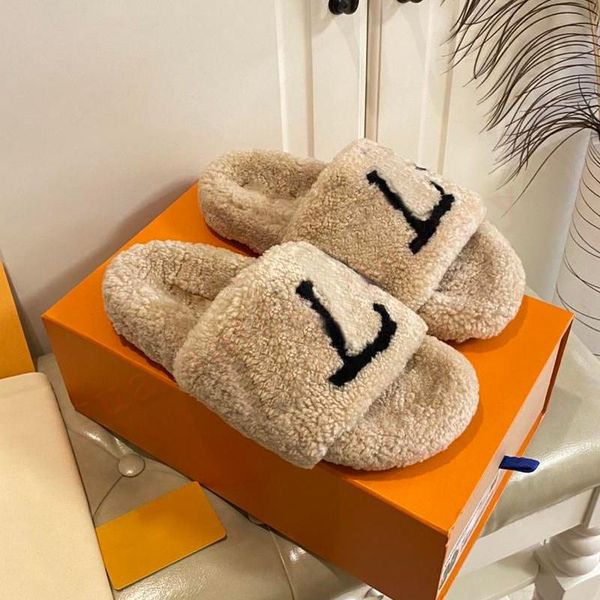 women designer slippers luxury brand fluffy slides woman loafers shoes warm letters fuzzy flat comfort mule wool on pink green cloud white b, Black
women designer slippers luxury brand fluffy slides woman loafers shoes warm letters fuzzy flat comfort mule wool on pink green cloud white b, Black