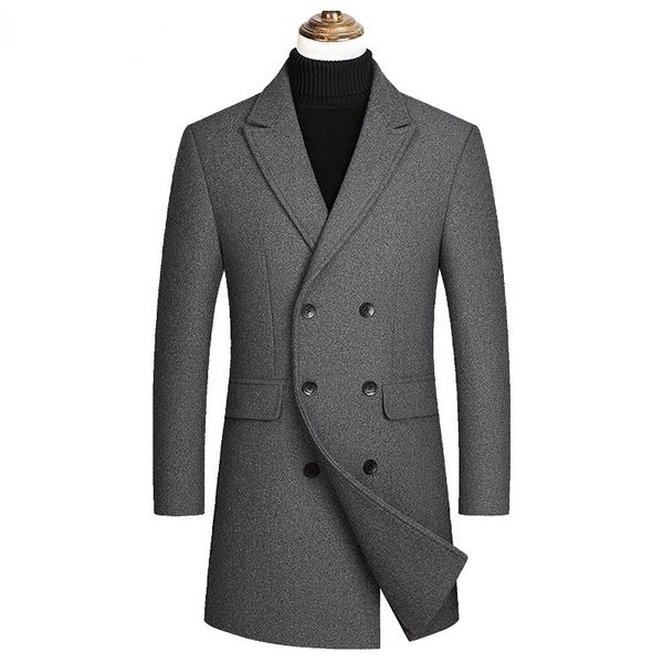 mens wool blends men doublebreasted cashmere trench coats long winter jackets warm male business casual size 4xl 230818, Black
mens wool blends men doublebreasted cashmere trench coats long winter jackets warm male business casual size 4xl 230818, Black