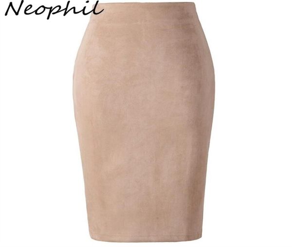 neophil winter women suede midi pencil skirt high waist gray pink style stretch wrap ladies office work saia s1009 2103098543868, Black
neophil winter women suede midi pencil skirt high waist gray pink style stretch wrap ladies office work saia s1009 2103098543868, Black