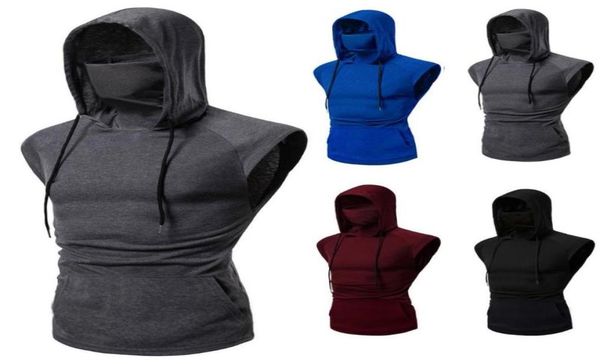 mens tank mask button sports vest hooded splice large openforked male vest gym clothing bodybuilding men tankhoodies1255069, White;black
mens tank mask button sports vest hooded splice large openforked male vest gym clothing bodybuilding men tankhoodies1255069, White;black