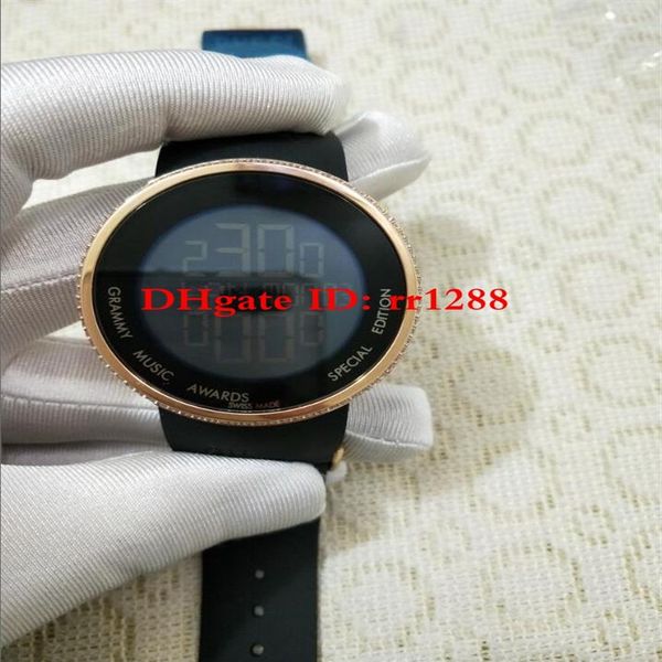 new watch 114 black pvd rubber strap 44mm digital ya114207 rubber bracelet quartz sport mens watches235k, Slivery;brown
new watch 114 black pvd rubber strap 44mm digital ya114207 rubber bracelet quartz sport mens watches235k, Slivery;brown