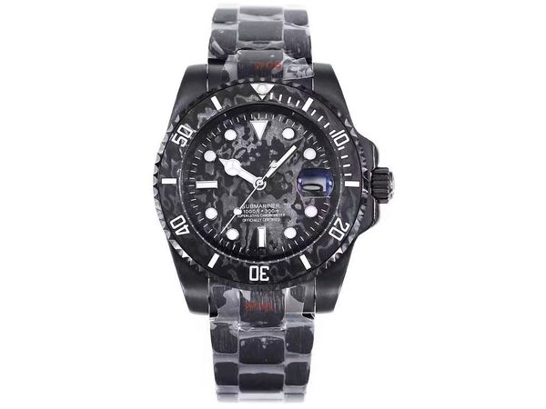 diw factory produces men's mechanical watches with japanese 8215 movement carbon fiber case 904 stainless steel super luminous, Slivery;brown
diw factory produces men's mechanical watches with japanese 8215 movement carbon fiber case 904 stainless steel super luminous, Slivery;brown