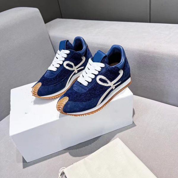 designer flow runner lowe sneakers mens womens casual shoes in nylon suede sneaker upper fashion sport ruuning classic shoe 35-46, Black
designer flow runner lowe sneakers mens womens casual shoes in nylon suede sneaker upper fashion sport ruuning classic shoe 35-46, Black