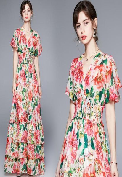 drop new arrival summer fall floral print v neck short sleeve empire waist women ladies party casual beach aline pleated 3284132, Black;gray
drop new arrival summer fall floral print v neck short sleeve empire waist women ladies party casual beach aline pleated 3284132, Black;gray
