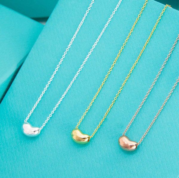 beans pendant necklace with diamonds designer jewelry womens doudou as gift blue box, Silver
beans pendant necklace with diamonds designer jewelry womens doudou as gift blue box, Silver