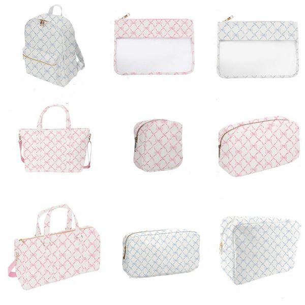 cosmetic bags cases bow printed serieswaterproof nylon make up bag school backpack women travel duffle bag 230818
cosmetic bags cases bow printed serieswaterproof nylon make up bag school backpack women travel duffle bag 230818