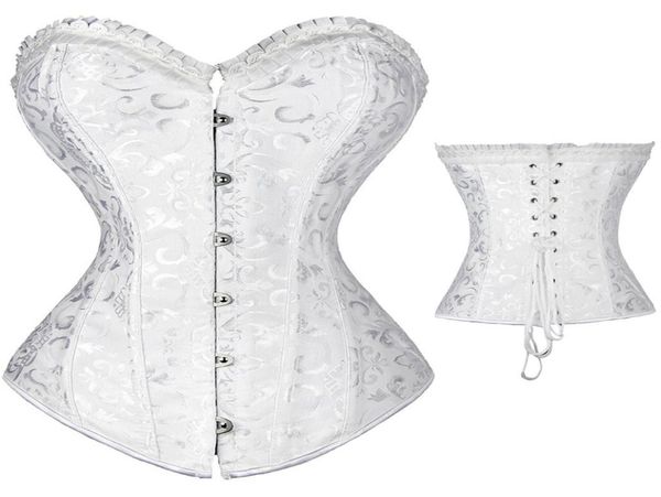 women039s steampunk spiral steels boned corset jacquard overbust corselet and bustiers waist cincher shapewear plus size2989763, Black;white
women039s steampunk spiral steels boned corset jacquard overbust corselet and bustiers waist cincher shapewear plus size2989763, Black;white