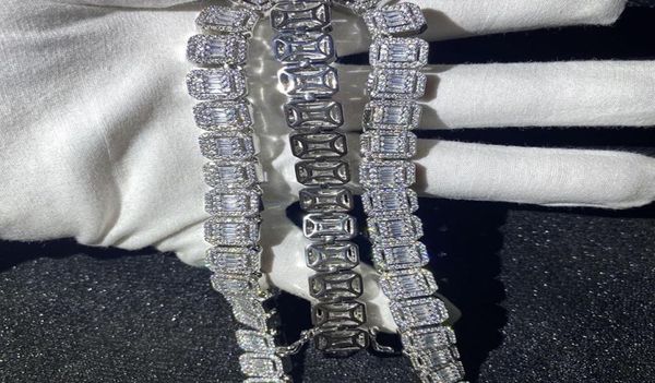 10mm wide hip hop bling iced out 1 row geometric square cz stone tennis chain cubic zirconia chokers necklaces men jewelry chains3821783, Silver
10mm wide hip hop bling iced out 1 row geometric square cz stone tennis chain cubic zirconia chokers necklaces men jewelry chains3821783, Silver