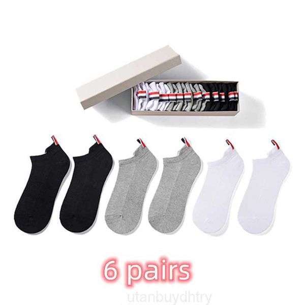 men's socks tb thom men's socks ins 6 pairs luxury brand pure color ankle stocks women's cotton sockings street fashion haraj, Black
men's socks tb thom men's socks ins 6 pairs luxury brand pure color ankle stocks women's cotton sockings street fashion haraj, Black