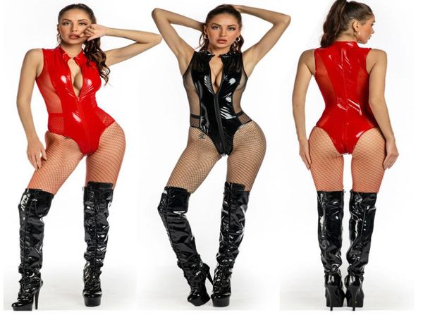 catsuit costumeslatex catsuit faux leather woman open crotch erotic costume sexi mesh lingerie stretch wetlook pvc bodys2754085, Black
catsuit costumeslatex catsuit faux leather woman open crotch erotic costume sexi mesh lingerie stretch wetlook pvc bodys2754085, Black