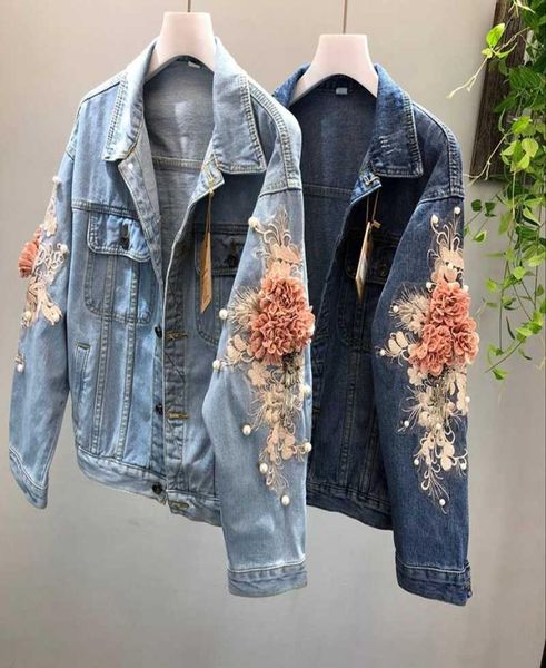 autumn 3d flower denim jacket women fashion embroidery cowboy jean jackets female short denim coat girls outwear3037662, Black;brown
autumn 3d flower denim jacket women fashion embroidery cowboy jean jackets female short denim coat girls outwear3037662, Black;brown