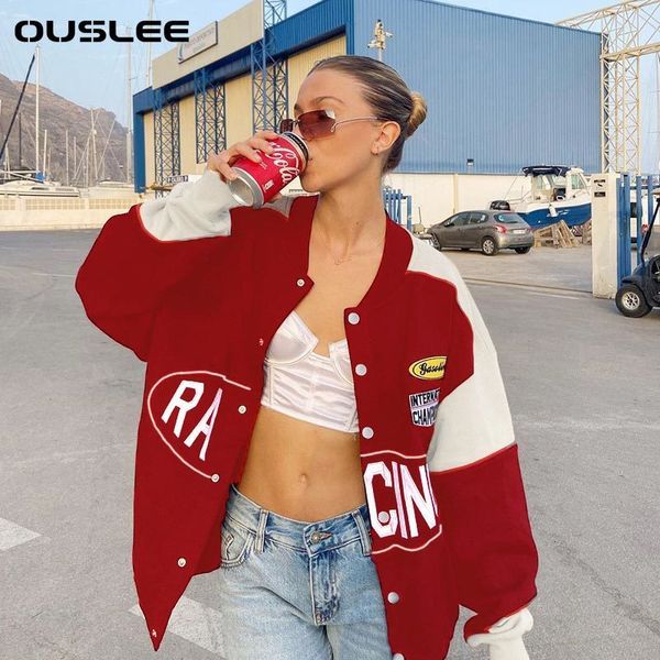 women's jackets ouslee women autumn coat jacket orange letter printed casual long sleeve oversized sport style bomber vintage 230821, Black;brown
women's jackets ouslee women autumn coat jacket orange letter printed casual long sleeve oversized sport style bomber vintage 230821, Black;brown