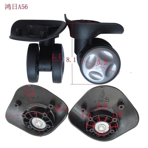 bag parts accessories a56 travel password suitcase mute wheel trolley case luggage accessories universal replacement repair part 230818, Black
bag parts accessories a56 travel password suitcase mute wheel trolley case luggage accessories universal replacement repair part 230818, Black