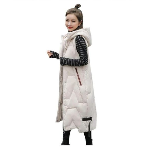 2021 women winter warm vest coat hoodies women long vest warm chaleco mujer gilet casaco feminino t2g4157531, Black;white
2021 women winter warm vest coat hoodies women long vest warm chaleco mujer gilet casaco feminino t2g4157531, Black;white