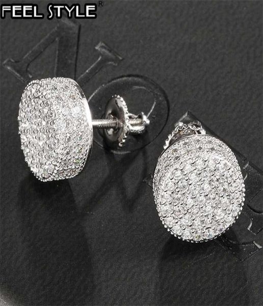 hip hop 1pair micro full paved round zircon cz stone bling iced out stud earring copper earrings for men jewelry 2201258894783, Golden;silver
hip hop 1pair micro full paved round zircon cz stone bling iced out stud earring copper earrings for men jewelry 2201258894783, Golden;silver