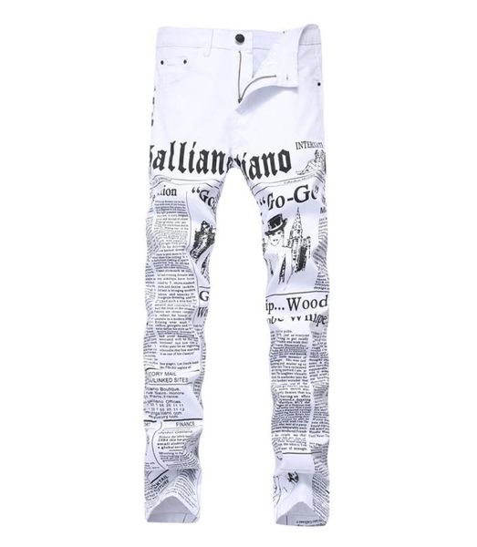 men autumn hip hop denim jeans classic spaper letter printed casual slim cowboys trousers man young fashion white5086187, Blue
men autumn hip hop denim jeans classic spaper letter printed casual slim cowboys trousers man young fashion white5086187, Blue