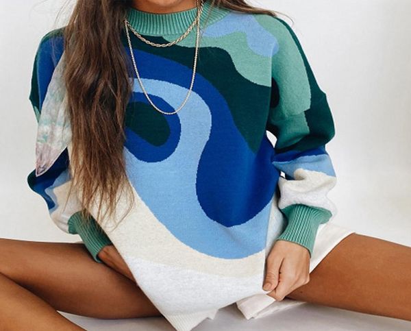 preppy style knit women pullover sweater spring autumn new design blue white printed soft loose lady long sleeve sweaters2305024, White;black
preppy style knit women pullover sweater spring autumn new design blue white printed soft loose lady long sleeve sweaters2305024, White;black