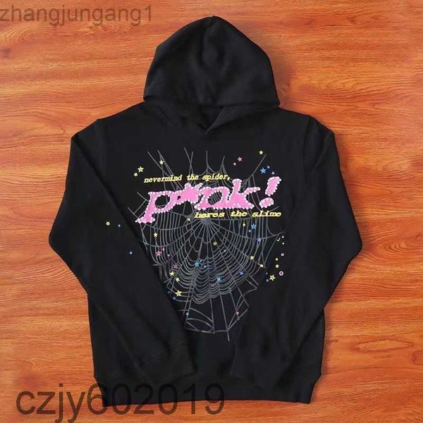 designer style spider 555555 hoodie jacket spi5er 555 pink fashion streetwear printed men's and women's couple's sweater hood, Black
designer style spider 555555 hoodie jacket spi5er 555 pink fashion streetwear printed men's and women's couple's sweater hood, Black